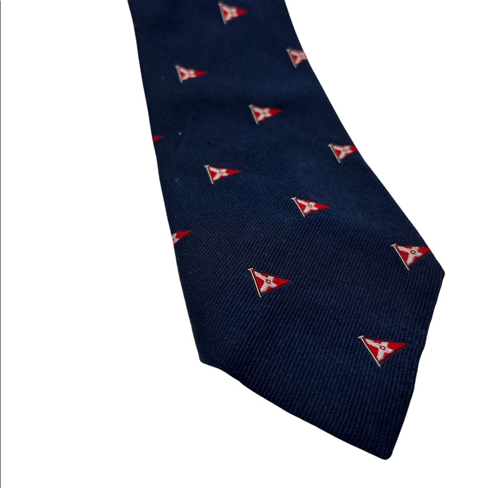 WM Chelsea Men’s Tie Preppy Yale Flags RWB Causal Necktie